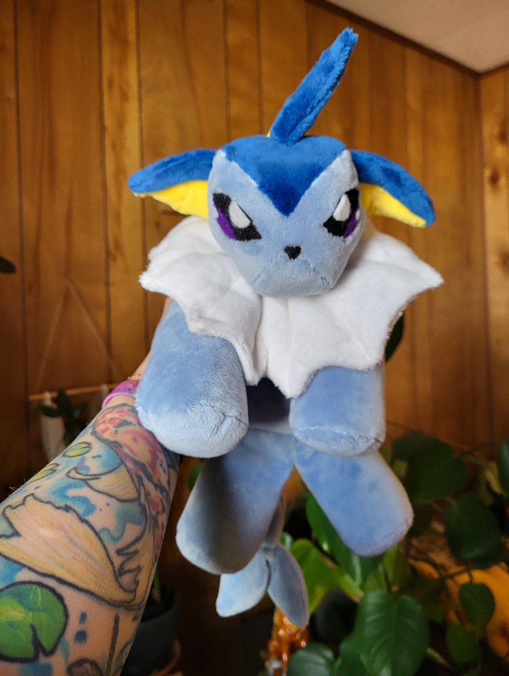 Handmade Vaporeon Plushie